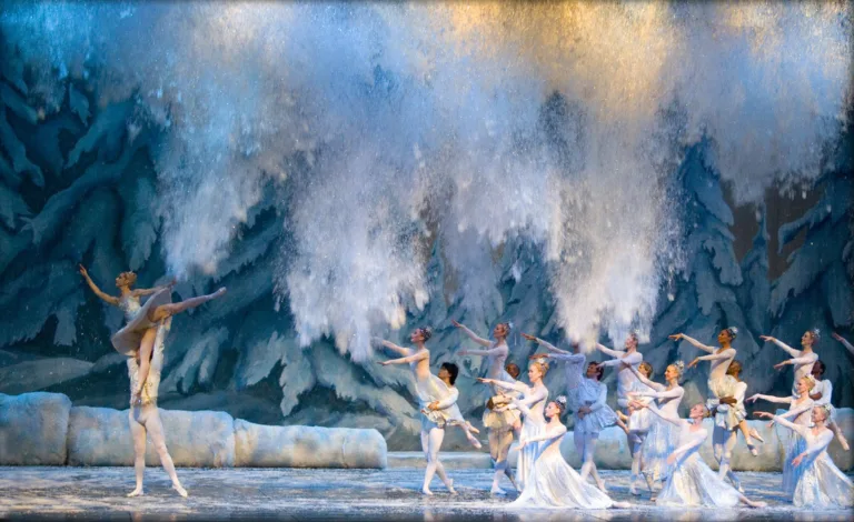 Victoria Cholkas and Mark Kreiger from Waltz of the Snowflakes in Nutcracker.
