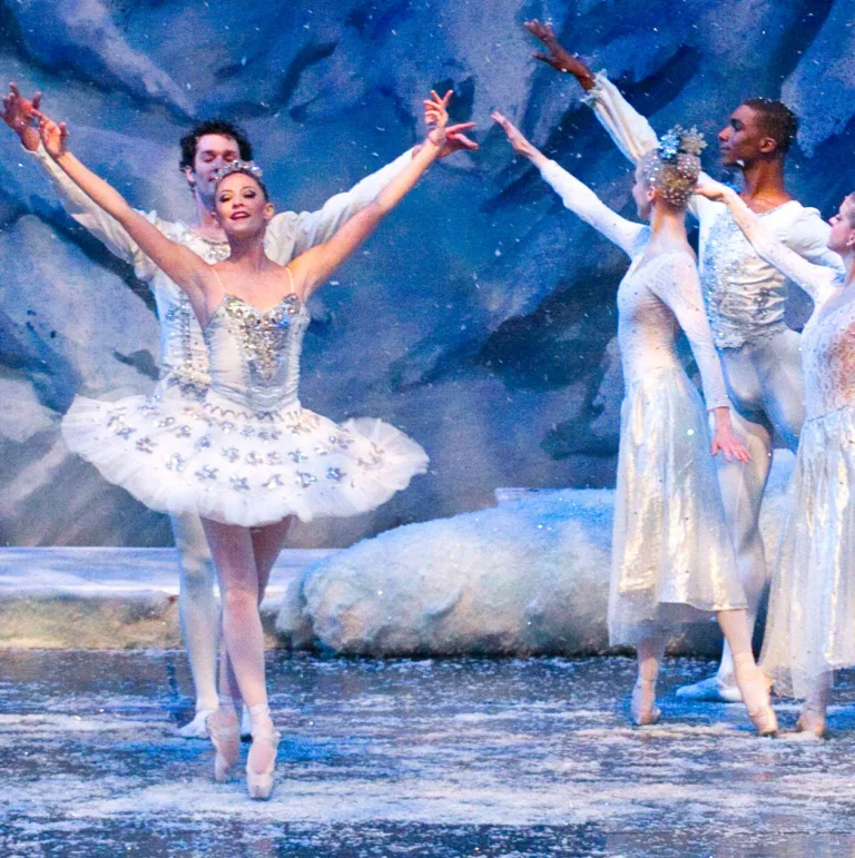 Claire McCaa and Mark Kreiger 
in Nutcracker.